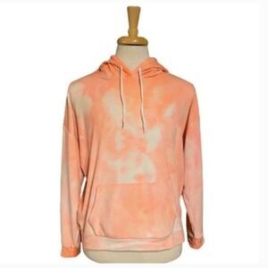 Flirtitude Active Tie Dye Hoodie soft velour feel Y2K Size Large